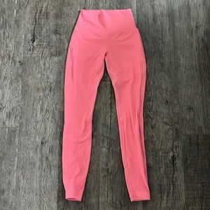 lululemon peach align leggings, size 4, 28 inseam